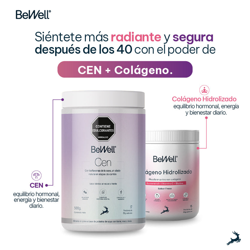 Combo Balance & Brillo: CEN + Colágeno Hidrolizado