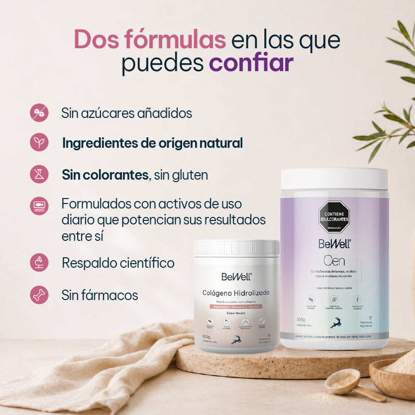 Combo Balance & Brillo: CEN + Colágeno Hidrolizado